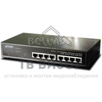 Коммутатор PoE
 BW FSD-804P-0
