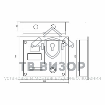 Вызывная аудиопанель
 PRO-EM (серебряный антик)-5