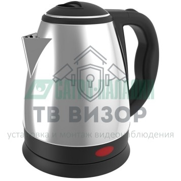 
 Чайник электрический, нержавеющая сталь 1,5 литра, 1850 Вт/220В (DX3015) DUX (60-0704)-0