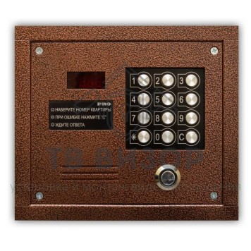 Вызывная аудиопанель
 PRO-TM (медный антик)-0