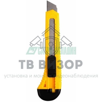 
 Нож с сегментированным лезвием 18 мм корпус  пластик Rexant  (12-4903)-0