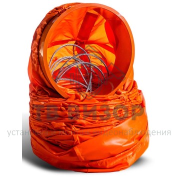 Рукав всасывающий для дымососа
 РВ200 120°С длина 5м-0