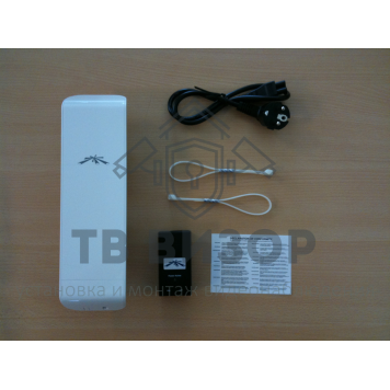 Точка доступа Wi-Fi
 Ubiquiti NanoStation M5-1
