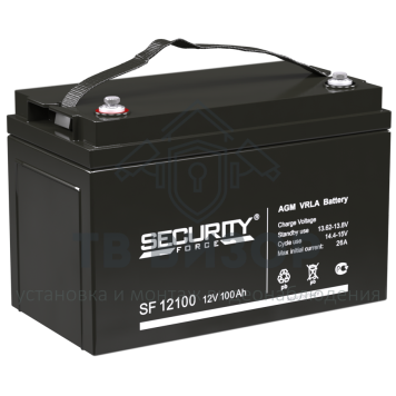 Аккумуляторная батарея
 Аккумулятор 12В 100 А∙ч (SF 12100)-0