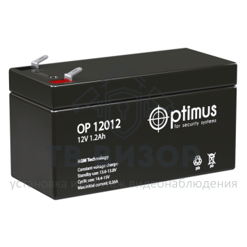 Аккумуляторная батарея
 Аккумулятор 12В 1,2 А∙ч (OP 12012)-0