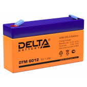Аккумуляторная батарея
 Аккумулятор 6В 1,2 А∙ч (DTM 6012)