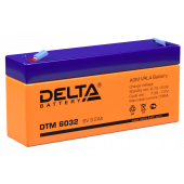 Аккумуляторная батарея
 Аккумулятор 6В 3,2 А∙ч (DTM 6032)