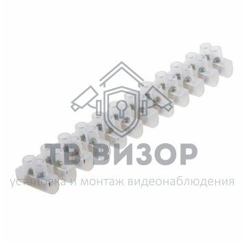 Колодка клеммная
 Клеммная колодка винтовая KВ- 6 (2,5-6 мм²), ток 6A, полиэтилен белый (ЗВИ) СМАРТКИП (07-5006-5)-0