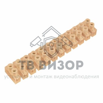 Колодка клеммная
 Клеммная колодка винтовая KВ- 6 (2,5-6 мм²), ток 6A, полиэтилен белый (ЗВИ) СМАРТКИП (07-5006-5)-1