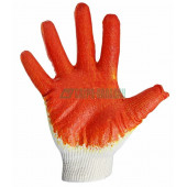 Перчатки
 Перчатки ХБ с одинарным латексным покр., 5нитей, 40-42гр., 10 класс вязки, красного цвета (09-0220)