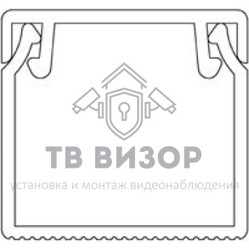 Короб
 Кабель-канал белый 2-й замок в п/э 40х40 (60м/уп) Промрукав-1