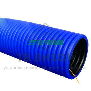Труба гофрированная
 Труба гофрированная двустенная ПЭ гибкая тип 450 (SN26) с/з синяя д50 (50м/уп) Промрукав-0