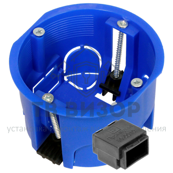 Коробка монтажная
 Коробка установочная ГСК 80-0600П безгалогенная (HF) 64х44 (200шт/кор) Промрукав-0