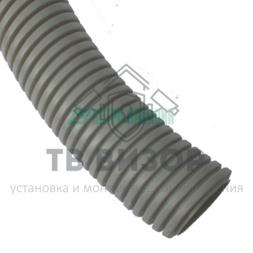 Труба гофрированная
 Труба гофрированная ПВХ легкая с/з д32 (25м/1375м уп/пал) Промрукав-1
