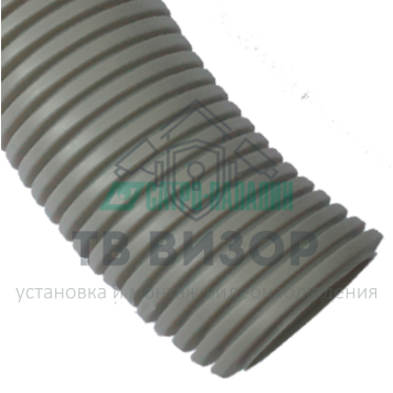 Труба гофрированная
 Труба гофрированная ПВХ легкая с/з д63 (15м/360м уп/пал) Промрукав-1