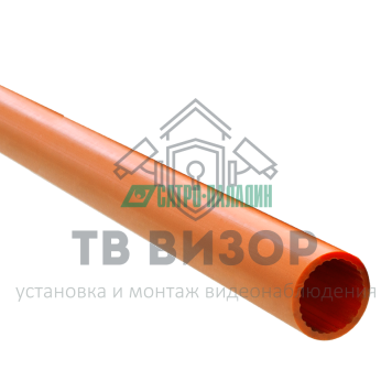Труба гладкая
 Труба защитная ПЭ оранжевая д25/2,3 (100м/уп) Промрукав-0