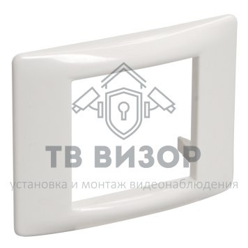 Рамка и суппорт
 CKK-40D-RU2-K01 ∙ Рамка и суппорт универсальные на 2 модуля белые IEK ∙ кратно 10 шт-0