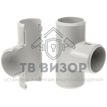 Тройник
 Тройник разборный д20 (50шт/600шт уп/кор) Промрукав-0