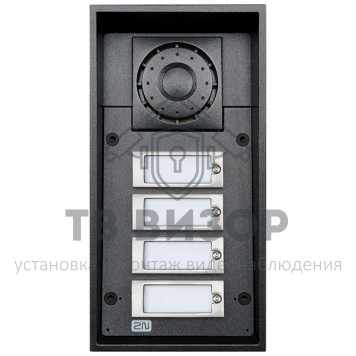 Вызывная аудиопанель
 2N Helios IP Force - 4 кнопки вызова & 10Вт динами-0