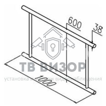 Ограждение полуростовое
 OMA-43.036.100-1