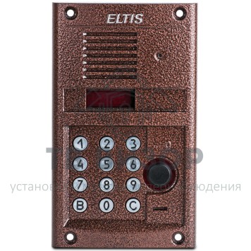 Вызывная видеопанель
 DP305-RDC24 (медь)-0