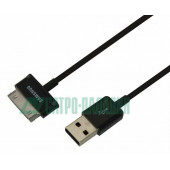 
 USB кабель для Samsung Galaxy tab шнур 1М черный (18-4210)