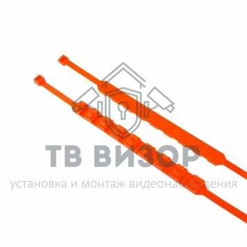 Хомут противоскольжения 900 x 9 мм оранжевый REXANT (уп. 10шт) (07-7020) 
 Хомут противоскольжения 900 x 9 мм оранжевый REXANT (уп. 10шт) (07-7020)-0