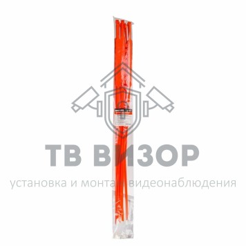 Хомут противоскольжения 900 x 9 мм оранжевый REXANT (уп. 10шт) (07-7020) 
 Хомут противоскольжения 900 x 9 мм оранжевый REXANT (уп. 10шт) (07-7020)-1