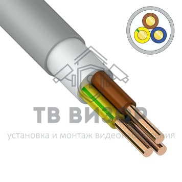 Кабель
 Кабель NUM-J (NYM) 3x6 мм², ГОСТ (01-8707) 100м-0
