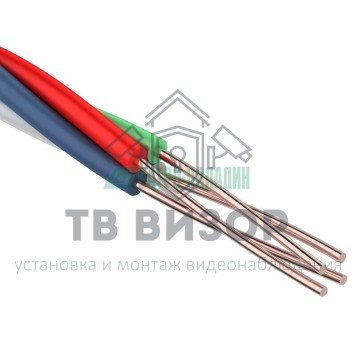 Кабель
 Провод ПКСВ 4х0.40 мм, REXANT (01-5511) 500м-0