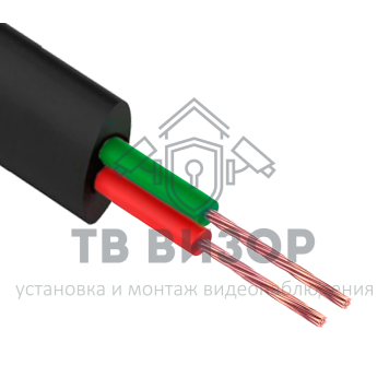 Кабель
 Телефонный кабель ШТЛП REXANT 2 жилы Cu, черный, бухта 100 м (01-5002)-0