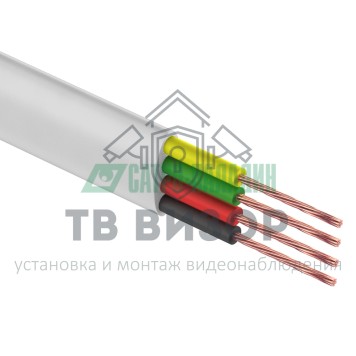 Кабель
 Телефонный кабель ШТЛП PROconnect 4 жилы CCA, белый, бухта 100 м (01-5101-6)-0