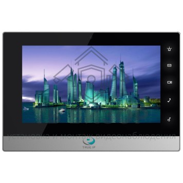 Монитор видеодомофона
 TI-2750 BS (черный с серебром)-0