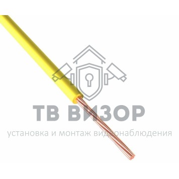 Кабель
 Провод ПГВА REXANT 1х1.50 мм², желтый, бухта 100 м (01-6532)-0