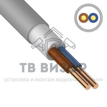Кабель
 Кабель NUM-O (NYM) 2x2,5 мм², ГОСТ (01-8702-50) 50м-1