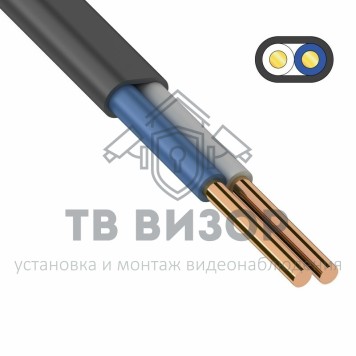 Кабель
 Кабель ВВГ-Пнг(А) 2x6 мм² ГОСТ (Промэл) (01-8204-3) 100м-0