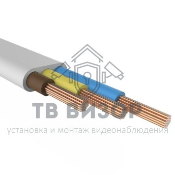 Кабель
 Провод ПБППГ (ПуГВВ) 3x1,5 мм², 100 м, ГОСТ (01-8352-1)-0