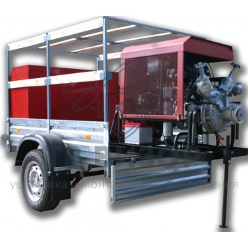 Мотопомпа
 Мотопомпа пожарная Гейзер МП-20/100 П прицеп МЗСАМ-0