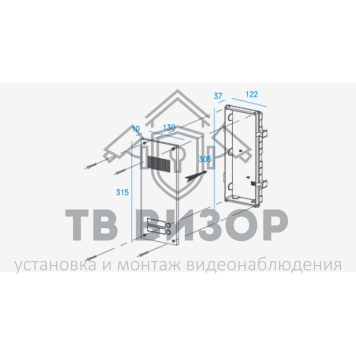 Вызывная аудиопанель
 DR-2UM-1