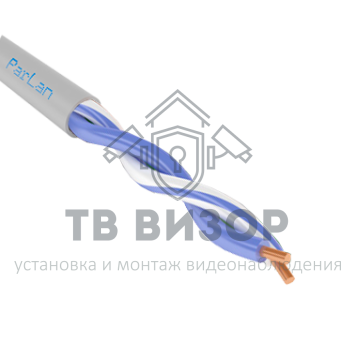 Витая пара
 Кабель ParLan U/UTP Cat5e PVC 1х2х0,52 (100009) 500м-0
