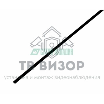 Термоусадка
 3.0 / 1.5 мм 1м термоусадка черная  REXANT (20-3006)-0