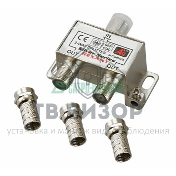 Делитель
 ДЕЛИТЕЛЬ ТВ х 2 + 3шт. F 