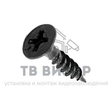 Саморез
 Саморезы 3,5х16 потай, частая резьба, оксид (1000 шт)-0