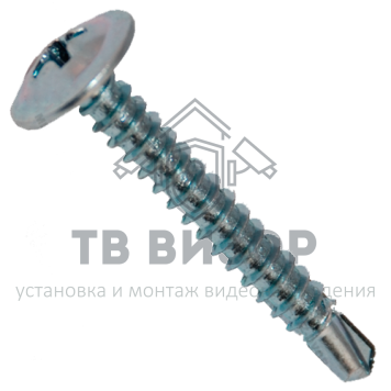 Саморез
 Саморезы 4,2х32 п-прессшайба, цинк, сверло (12 шт)-0