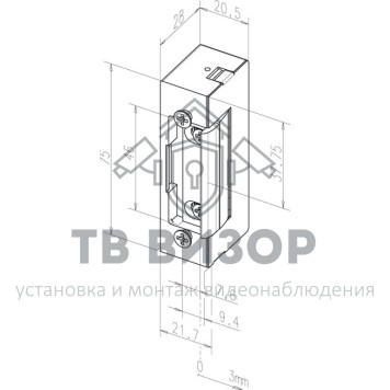 Защёлка электромеханическая
 EFF-EFF 17----------E41-1