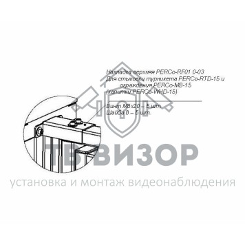 Ограждение полноростовое
 PERCo-RF01 0-03-0