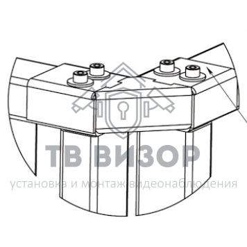 Ограждение полноростовое
 PERCo-RF01 0-04-0