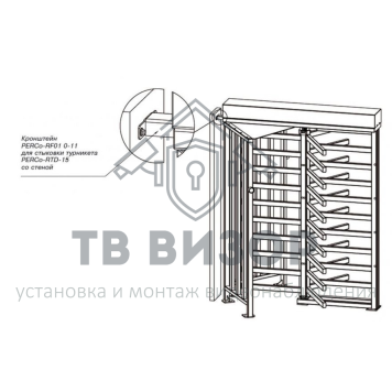 Ограждение полноростовое
 PERCo-RF01 0-11-0