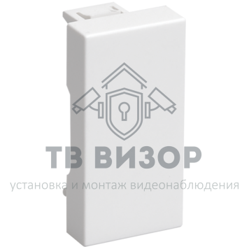 Головка соединительная
 CKK-40D-Z01-K01 ∙ ЗК-00-01-П Заглушка на 1 модуль белая IEK ∙ кратно 10 шт-0