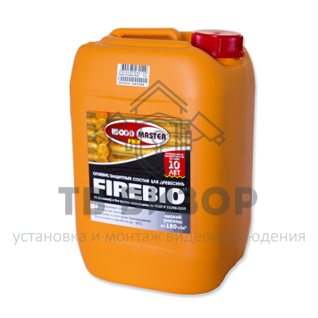 Краска огнезащитная
 WOODMASTER PROF FIREBIO 12 кг-1